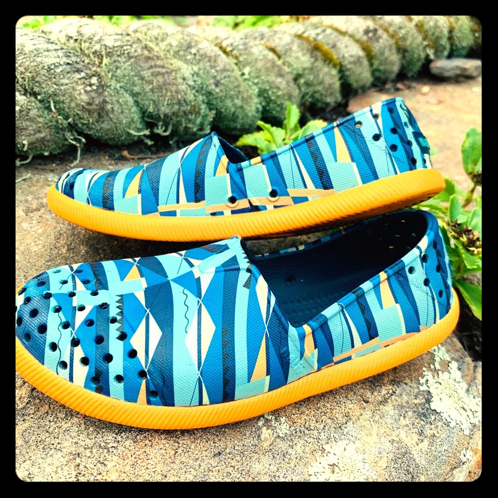Native Verona Print Child Slip On Sneaker
